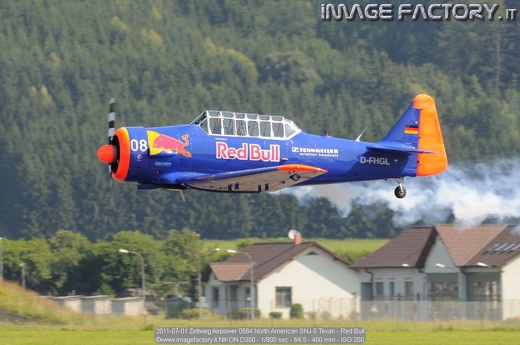 2011-07-01 Zeltweg Airpower 0564 North American SNJ-5 Texan - Red Bull